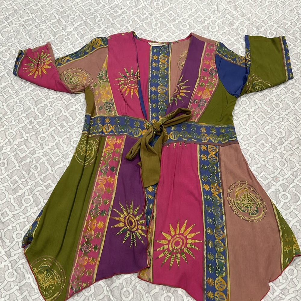 Soft Surroundings - Carnival Batik Topper Duster - Picture 9 of 9